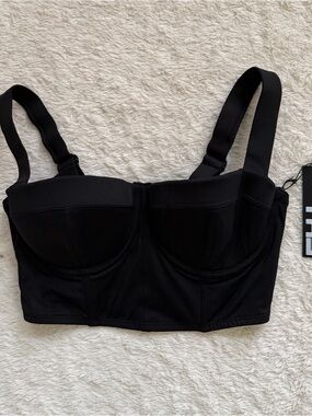 TA3 Bustier Bikini Top XS D/DD cup NWT